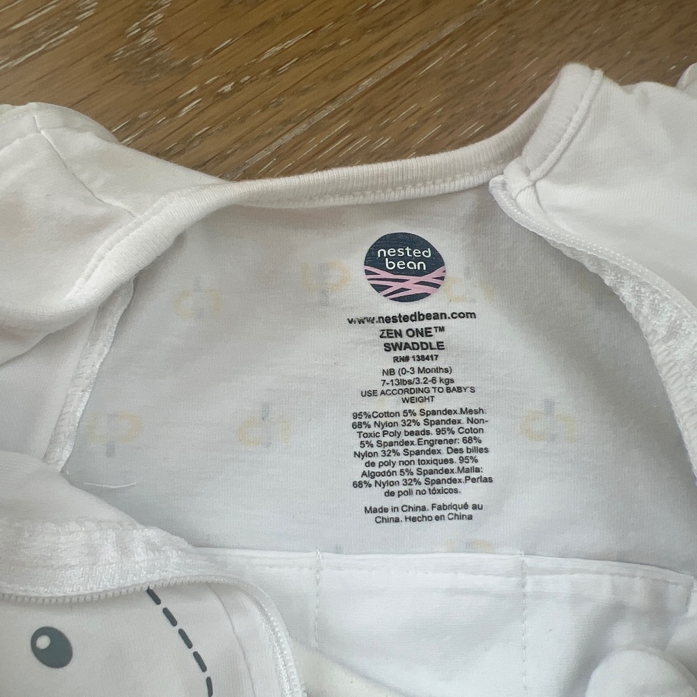 Nested Bean Zen One Swaddle 0-3 months